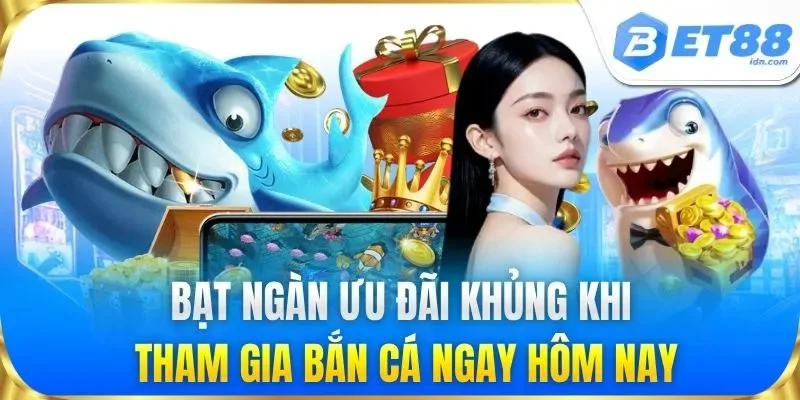 Bắn Cá BET88 - Đại Dương Giải Trí Săn Xu Thưởng Siêu Đỉnh