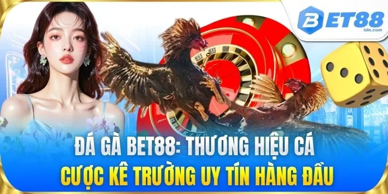 Đá Gà BET88 Kèo Cược Hấp Dẫn, Sàn Đấu Kịch Tính Mỗi Ngày