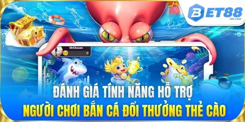 Bắn Cá Đổi Thưởng Thẻ Cào - Săn Thưởng Đại Dương BET88