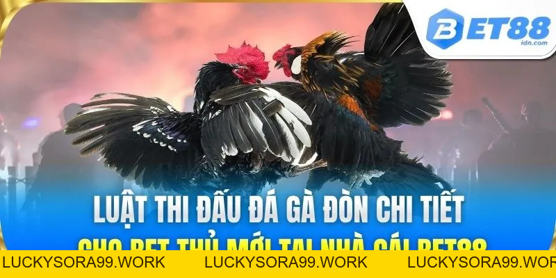 Đá Gà Đòn BET88 - Kinh Nghiệm Cược Sới Gà Luôn Thắng