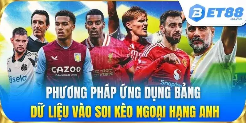 Bảng Xếp Hạng Ngoại Hạng Anh Mới Nhất Chuẩn Xác Từ Bet88