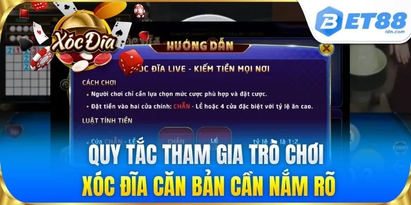Xóc Đĩa Trực Tuyến BET88 - Sảnh Cược Đổi Thưởng Uy Tín